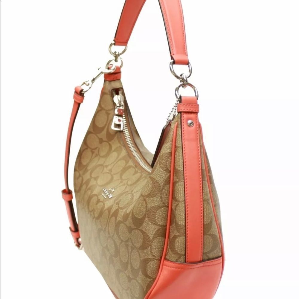 🔥🌷NWT! Coach F58288 Sig Harley EW Hobo Handbag Msrp:$375.00 - Picture 9 of 13